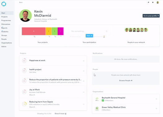 Changing progress scores